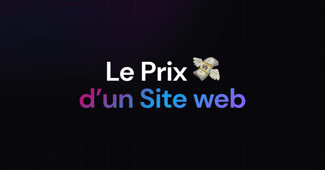 Prix site web : combien coûte un site internet ?