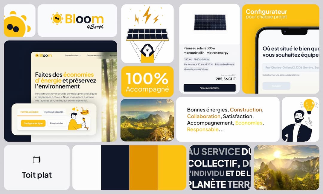 Bloom4Earth : Configurateur de PAC et PV