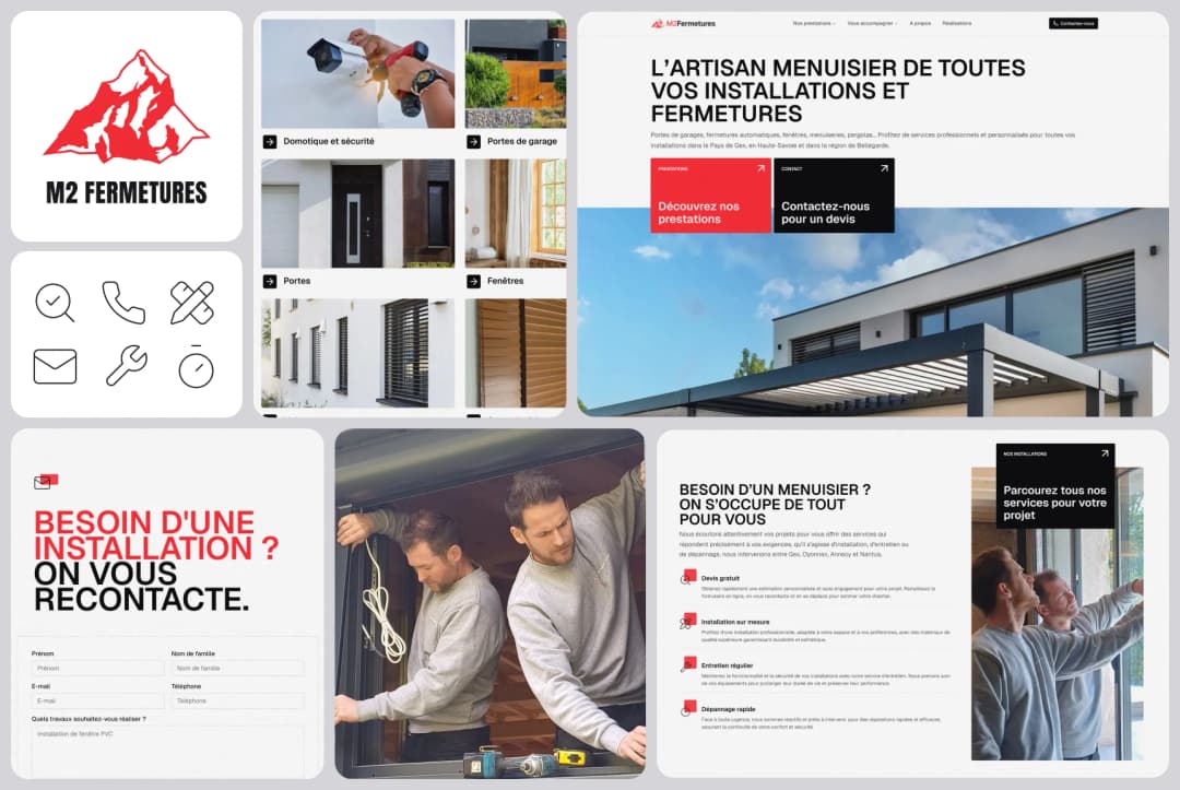 2MA Fermetures : Un site, deux pays, zéro friction